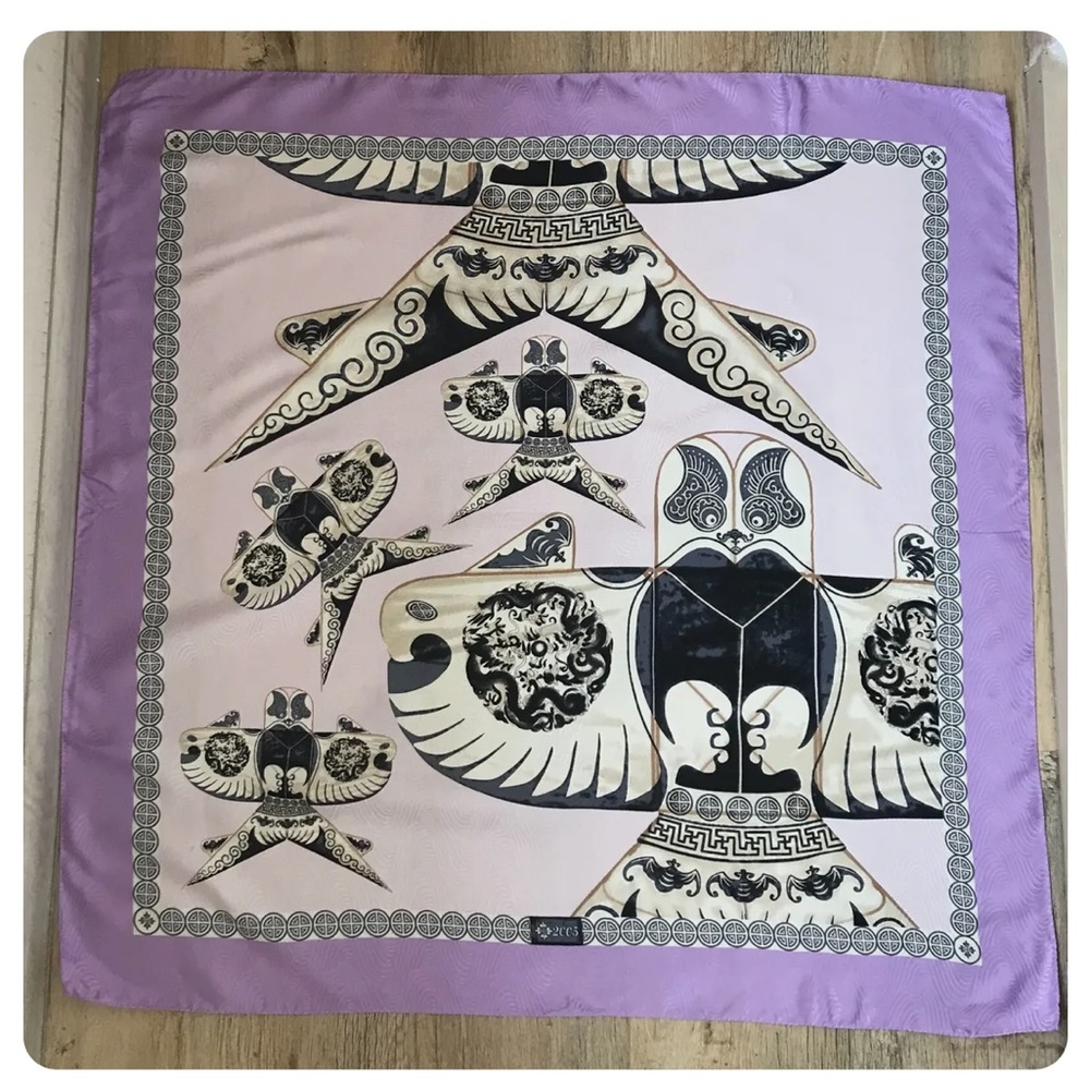 PATEK PHILIPPE X ERMENEGILDO ZEGNA BEIJING SILK SCARF